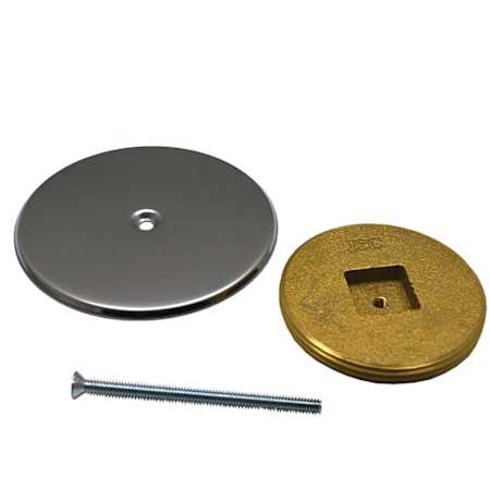 Jones Stephens 5 EXT WALL Cover Set With 3 PLUG Stainless Steel