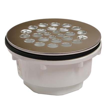 Jones Stephens 2 PVC SHWR DRN REC BSE W/ STRN N/A