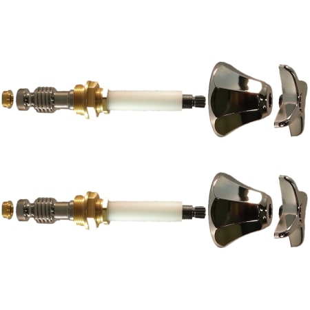 Jones Stephens 2 VLV RBLD KIT FITS CRANE/REPCAL Polished Chrome