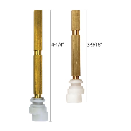Jones Stephens Hot and Cold Tub and Shower Stem for Sterling® Brass