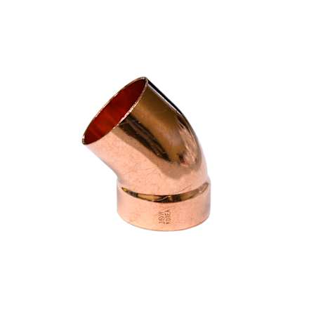Jones Stephens 2 FTG X C DWV 45 DEG STREET ELL JW#30802 Copper