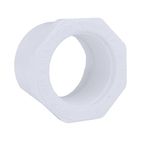 Jones Stephens PVC S/40 2X1-1/2 BUSH SPGXT White