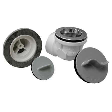 Jones Stephens STD PVC RI KIT W/ CP L&T & TE Chrome Plated