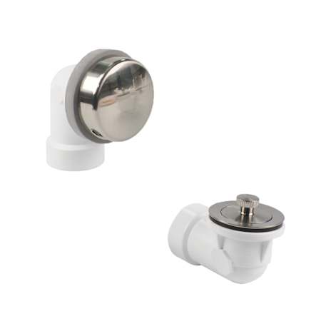 Jones Stephens 1-1/2" Tub Drain Kit Brushed Nickel