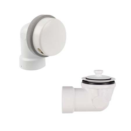 Jones Stephens 1-1/2" Tub Drain Kit White