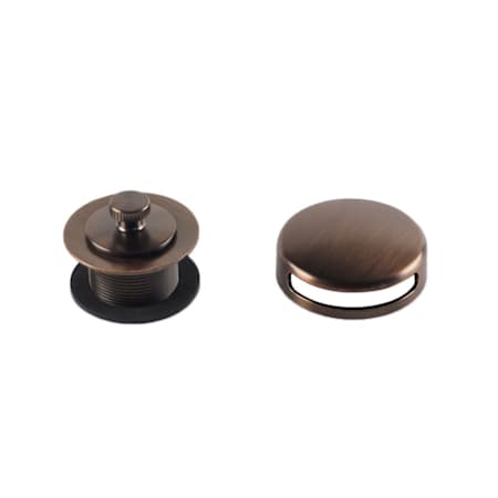 Jones Stephens ABS Overflow Faceplate with Tub Stopper Oil Rubbed Bronze