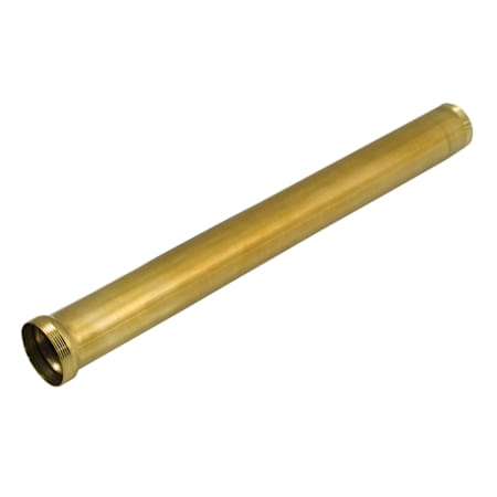 Jones Stephens 1" x 1-1/8" x 10" Brass Overflow Tube N/A