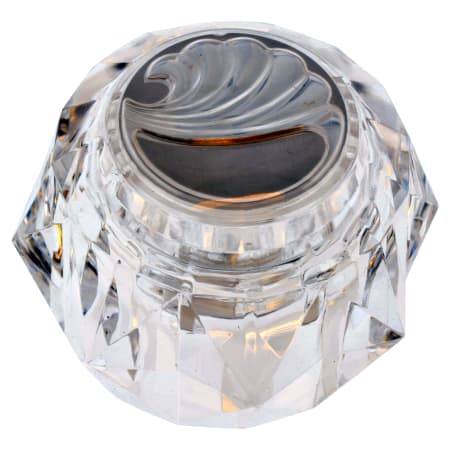 Jones Stephens 1 HDL ACR KNOB FOR BATHROOM/LAV Clear