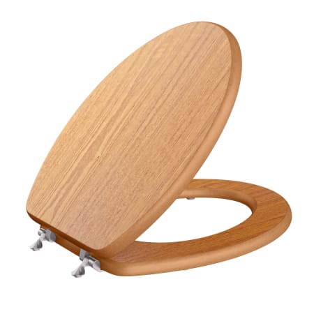 Jones Stephens *CVR* DECORATIVE WOOD TOILET SEAT I Light Oak