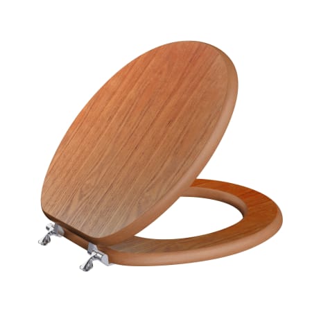 Jones Stephens DECORATIVE WOOD TOILET SEAT I Dark Brown Oak
