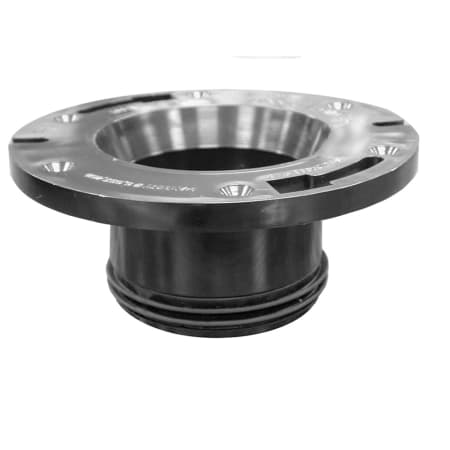 Jones Stephens 3" x 3" ABS Plastic Two Finger Closet Flange N/A