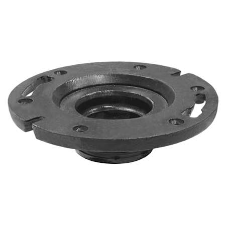 Jones Stephens 4 X 6 Cast Iron Closet Repair Flange Black