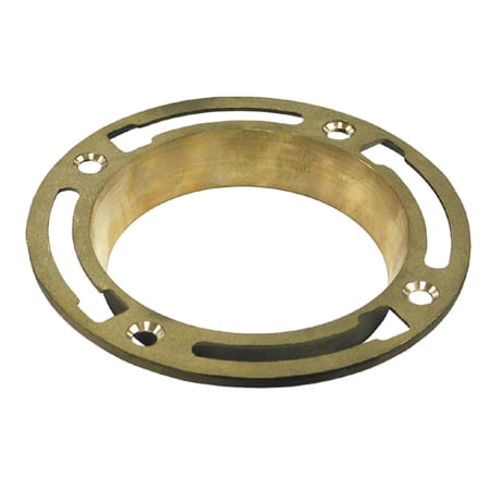 Jones Stephens 4 x 1-1/8 Brass Closet Flange Brass