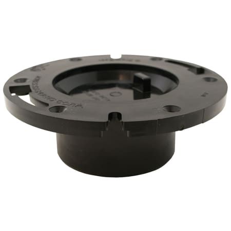 Jones Stephens 3 X 4 ABS Flat Closet Flange With Knockout Blue