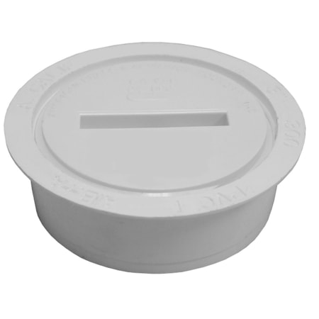 Jones Stephens 3 PVC SNAP Inch Cleanout White