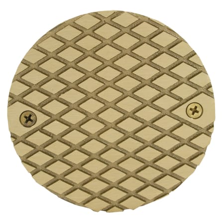 Jones Stephens 4-1/4" Cleanout with Round Cover Polished Brass