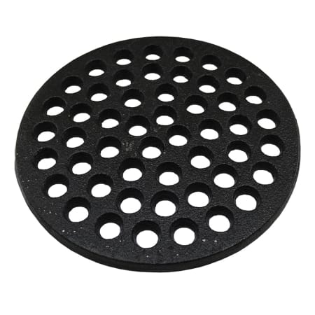 Jones Stephens 6-1/8" Cast Iron Round Floor Drain Black