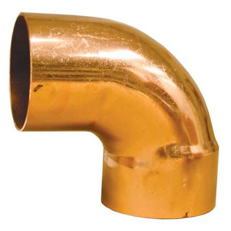 Jones Stephens 2 FTG X 2 C STREET 90 ELL (607-2) JW#11317 Copper