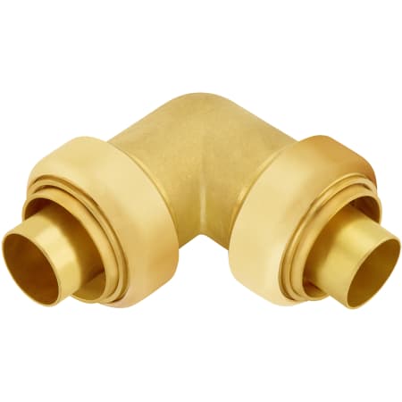 Jones Stephens 1-1/4" PlumBite Push On 90° Elbow, Bag of 1 Rough Brass
