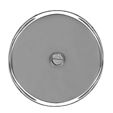 Jones Stephens 8" Stainless Steel Cleanout/Extension Cover, Wall Mount with 4" Bolt (24 Gauge) Stainless Steel