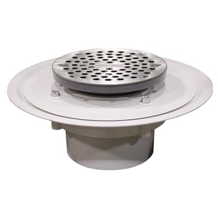 Jones Stephens 11-11/16" Plastic Round Floor Drain N/A