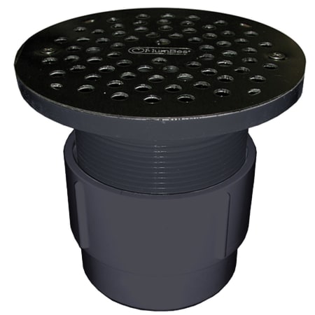 Jones Stephens 3" x 4" PVC Round Shower Drain N/A