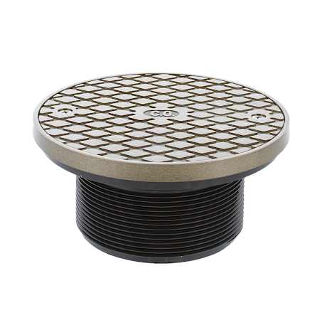 Jones Stephens 4 PVC CO SPUD 6 NB STRN W/ RNG N/A