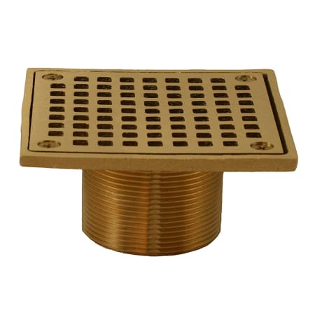 Jones Stephens *CVR* 4 PB W/ LACQUER COAT SQ SPUD Polished Brass
