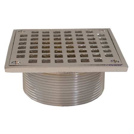 Jones Stephens 3-1/2X5 SQ CP SPUD & STR M/C Chrome Plated