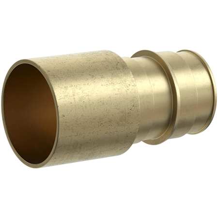 Jones Stephens 1/2" x 3/4" Female Brass PEX Sweat Adapter Brass