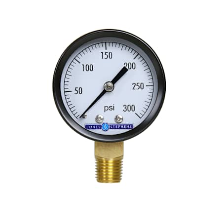 Jones Stephens 2" 300 PSI Pressure Gauge N/A