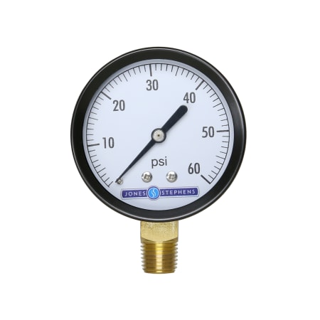 Jones Stephens 2-1/2" 60 PSI Pressure Gauge N/A