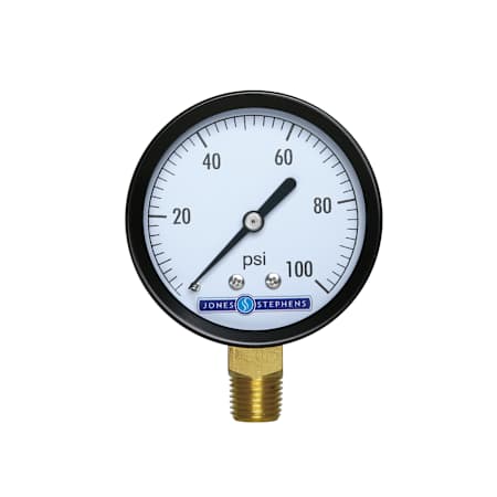 Jones Stephens 2-1/2" 100 PSI Pressure Gauge N/A