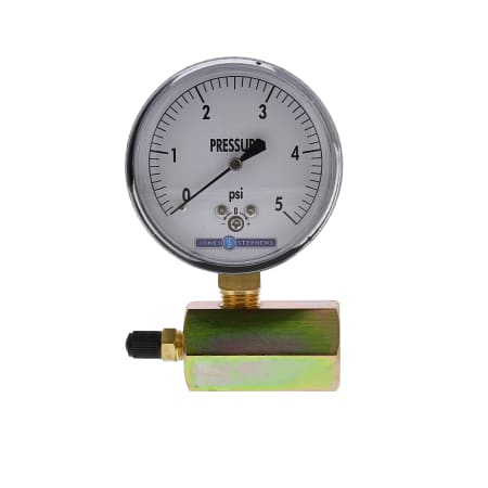 Jones Stephens 2-1/2" 5 PSI Gas Test Gauge Assembly N/A