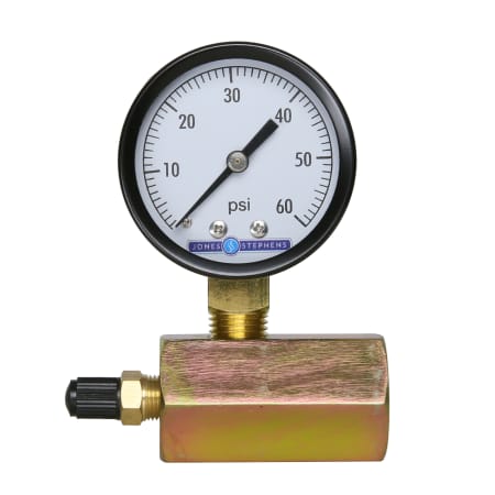 Jones Stephens 2" 60 PSI Gas Test Gauge Assembly N/A
