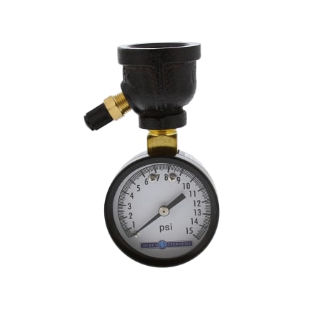 Jones Stephens 2" 15 PSI Gas Test Gauge Assembly - Bell Style with 3/4" Connection N/A
