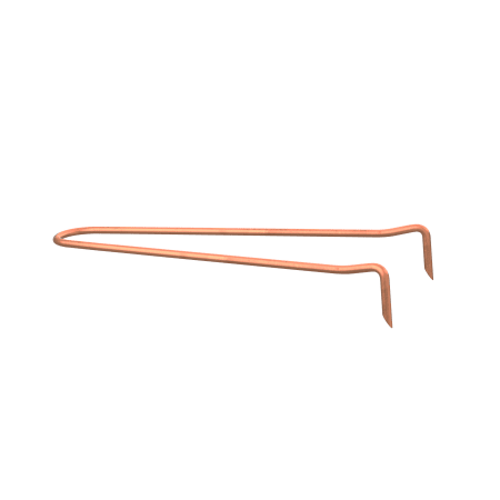 Jones Stephens 1X8 COP CLAD PIPE HOOK Copper Clad