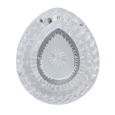 Jones Stephens Acrylic Single Knob Replacement Handle Fits Tub and Shower Faucets Crystal