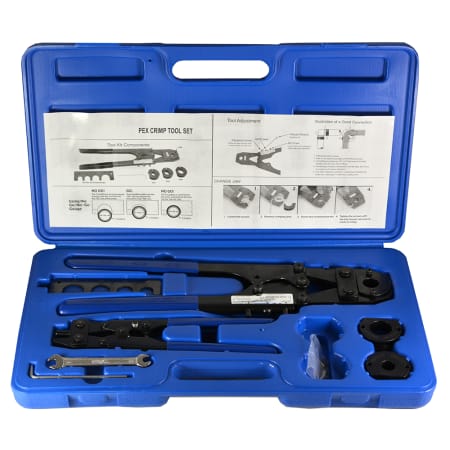 Jones Stephens PEX CRMP SET W/ 3/8 1/2 & 3/4 N/A