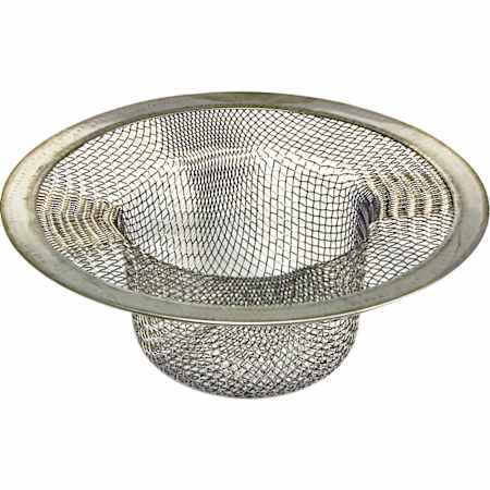 Jones Stephens 3-3/8" Basket Strainer Stainless Steel