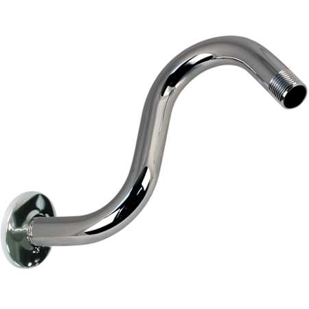 Jones Stephens 11-1/8" Stainless Steel Shower Arm Riser with Flange Chrome Plated