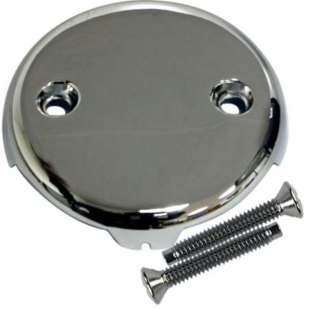 Jones Stephens 5-9/16" Tub Overflow Faceplate Chrome