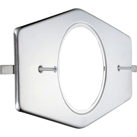 Jones Stephens 3-13/16" Stainless Steel Shower Trim Escutcheon Polished Stainless
