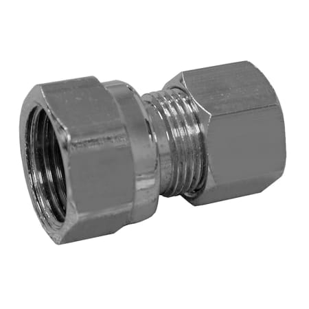 Jones Stephens 3/8OD X 3/8FIP CP CONNECTOR - Chrome Plated