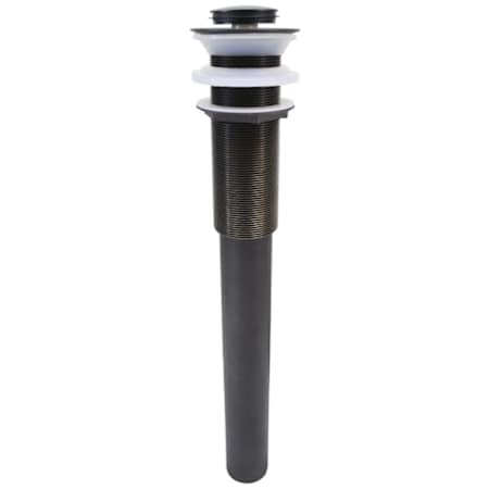 Jones Stephens RB ROUND POP-UP VESSEL DRAIN W/OUT OVERFLOW & 8 TAILPIECE N/A