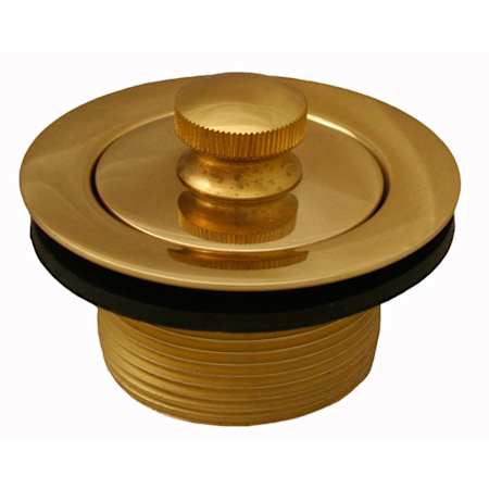 Jones Stephens 1-1/2" Polished Brass Lift and Turn Drain Polished Brass