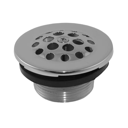 Jones Stephens 1-1/2 Bath GRID Drain With Screw Chrome Chrome Plated