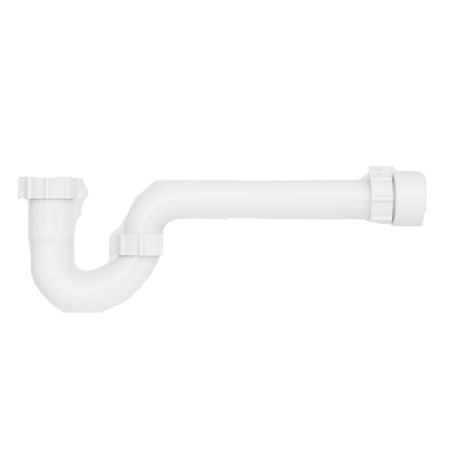 Jones Stephens 1-1/2 PVC P-TRAP White