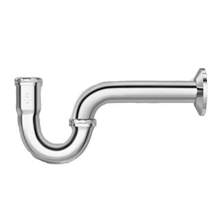 Jones Stephens 1 1/2 P-TRAP 20 GA - BRS NUT Chrome Plated