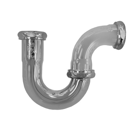 Jones Stephens 1 1/4 CP REP TRAP W/ BRS NUT Chrome Plated